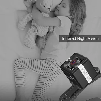 12MP 1080P HD MINI IP Kamero Night Vision Zaznavanje Gibanja Cam Za Otroka Hišne Zaslon na Prostem Office Home Security Nadzor