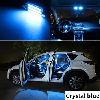 BMTxms 17Pcs Canbus Za BMW X3 E83 Avto LED Notranjosti Zemljevid Debla, notranjih Luči Komplet brez Napak Lučka Auto Dodatki