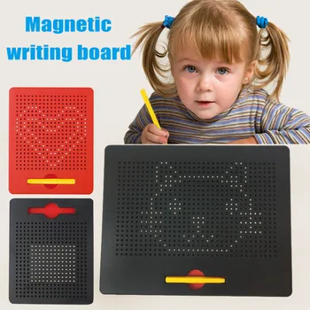 Magnetni Žogo Doodle Pad Skica Tablet, Otroci Risalno Desko Učenje, Igranje Igrača Darilo BM88