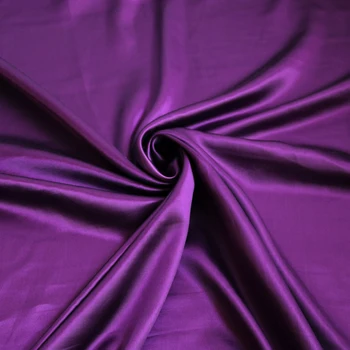 100cm*133 cm svileno obleko srajco pižamo tkanine naravni bombaž saten svila vijolična