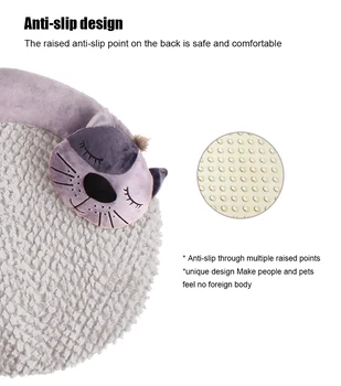 Gigwi Hišne Oskrbe Hišnih Mat Snoozy Prijatelji Serije Stereoskopski Mačka Blazine Bombaž Odstranljiva za Pranje Mačka Anti-slip Pad design