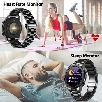 LIGE 2020 Nove Pametne Watch Srčni utrip, Krvni Tlak Monitor Bluetooth Klic Moški Gledajo IP67 Nepremočljiva Smartwatch za Android iOS