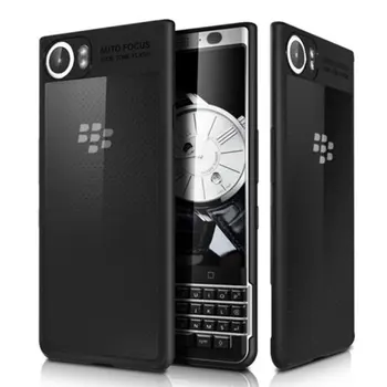 Nepremočljiva Primeru Telefon Telefon Kritje Zaščitnik Anti-Spusti za Blackberry KEYone Mehko Visoko Kakovost Črna