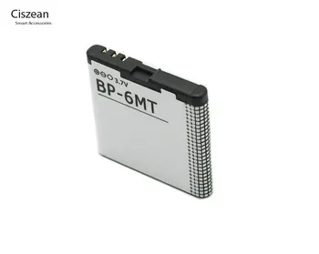 Ciszean 2PCS BP-6MT BP6MT BP 6MT 1050mAh Zamenjava Baterije + LCD Polnilec Za Nokia 6720C E51 E51i N78 N81 N82 6720 5610