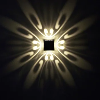 1W 3W Novost Sodobne Dom LED Stenska Luč Dekoracijo Notranjih Luči Projektor Stropne Luči za dnevno Sobo, Spalnica Dekoracijo