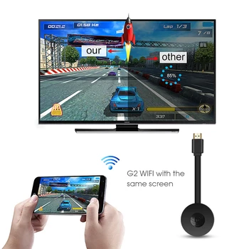 G2 Plus videoposnetek zaslona anycast mobilni telefon zaslon HDTV kabel, primeren za IOS, Android, Mac, windowns