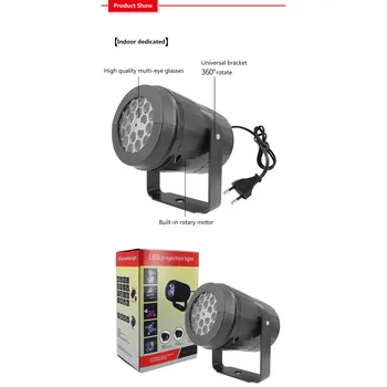 Božični Luči Projektor na Prostem: Minetom LED Nepremočljiva Obračanje Sneg Božični Okraski, blago