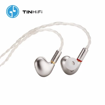 2020 V Uho Slušalke 1DD Kovinski 3,5 mm Slušalke Slušalke Slušalka Z MMCX Tin T2 T3 T4 P1