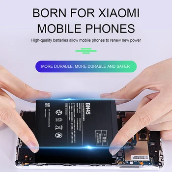 PINZHENG BN45 Telefon Baterija Za Xiaomi Redmi Opomba 5 Baterije Pravi Kapacitet 4000 mah Zamenjava Bateria Z Brezplačno orodja