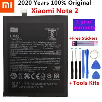 Original Baterija Telefona za Mi Note2 Baterije Xiaomi Mi Opomba 2 BM48 Baterije Bateria za Xiaomi Note2 + Darilo Orodja +Nalepke