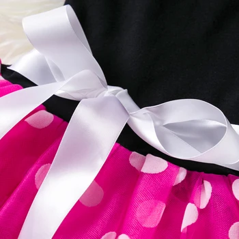 Baby Dekleta Oblačenja Uho Glavo Carnival Party Fancy Kostum Balet Stopnji Uspešnosti Obleke Božič Lepe Obleke 2 4 6Y