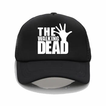 Walking Dead logotip, ki je Natisnjena baseball skp Walking Dead klobuk moških in žensk poletje hip hop klobuk Modni, klasični hat