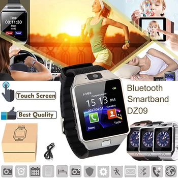 Bluetooth Povezavo Pametno Gledati DZ09 Smartwatch Dejavnosti Tracker TF KARTICE Fotoaparata za IOS (iPhone, Samsung Huawei Android Telefon Xiaomi