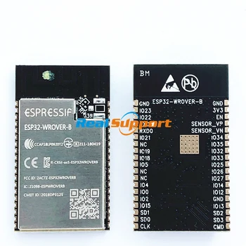 650PCS ESP32-WROVER-B SMD modul ESP32-D0WD 3.3 V, 8 MB PSRAM 4 MB SPI flash PCB antena