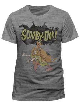 Scooby Doo Sablastan Uradni Shaggy Skrivnost Stroj Siva Mens T-shirt Kul Priložnostne ponos majica s kratkimi rokavi moški Unisex Novo Modno tshirt