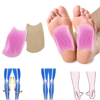 2Pcs Flatfoot Orthotics Vložek V Osmih Toe Foot Ortopedije Varus Pravilno čevlji Vložek XO Tip Noge Ortopedije Čevlji Pad Z57301