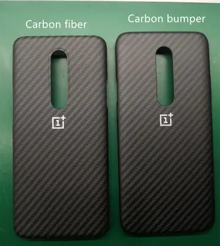 Tanko ogljikovih vlaken odbijač zadnji pokrov za OnePlus 7 pro primeru originalno dodatno opremo karbon lupini