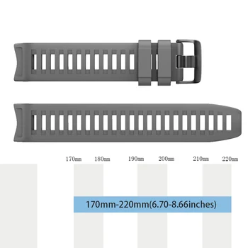 JKER Hitro Sprostitev Silikonski Watchband Trak za Garmin Nagon Zamenjava Pasu Enostavno Fit Watch Wirstband