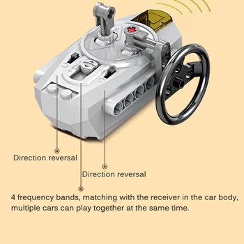 Original KAZI električni daljinsko upravljanje tehnologije gradnik avto montaža izobraževalne igrače za otroke črkovanje darilo model