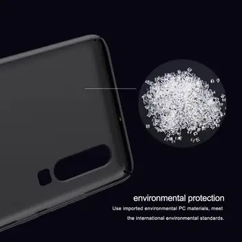 Huawei P30 Primeru Zajema Nillkin Motnega, Mat Ščit Težko PC Plastika Nazaj Polno Kritje Telefon Primerih na Huawei P30 Capa Nilkin Lupini