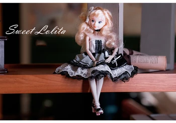 28 cm Princesa Lolita Punca Lutka Z Dressup 1/6 Lep Obraz, Lepe Lutke Igrače Lepa Princesa Kitajski Ženske