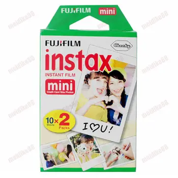 60 listov Izvirne Fujifilm Fuji Instax Mini Film Bel List za Polariod mini7 7s 8 10 20 25 50-ih 50i servisni paket SP1 za dw sp-12 lomo hitra