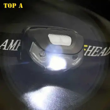 ANYIGEDEJU Mini XPE LED Žaromet Telo Senzor Gibanja Smerniki Ribolov luč Kamp Svetilka Vodja Svetlobe AAA baterijska Svetilka Bliskavico Lučka