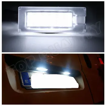 2PCS Napak LED Številka Licence Ploščo Luči luči Za Peugeot Boxer, Citroen Jumper Avtobus Kasten Fiat Ducato Avtobus Kasten 2006-2019