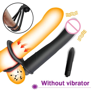 Odraslih Analni Čep Rit Dildo Prostate Massager Vagine, Klitoris Stimulator Dvojno Penetracijo G Spot Vibrator Sex Igrače Za Ženske