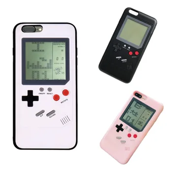 Za Retro Nintendo Tetris Gameboy Primeru Telefon Za Apple iPhone 6 6s 7 8 6 Plus 6s Plus 7 Plus 8 Plus Za iPhone X Igro Cover