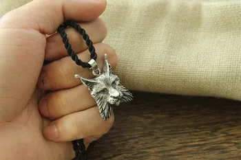 Lanseis 1pcs viking živali RIS obesek moških ogrlica Bobcat Obesek Duha Ris Fantasy jelwelry
