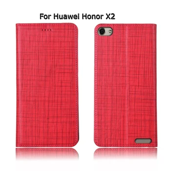 Pravega Usnja, Ročno Flip Primeru Za Huawei Honor X1 X2 & Media Pad X1 X2 Magnetno Stojalo Telefon Kritje Vrečko