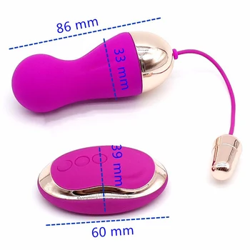 USB Polnilne 10 Hitrost Brezžični Daljinski upravljalnik Bullet Vibrator Izdelke, povezane s spolnostjo Ljubezen Skok Jajce Seks Jajca Sex Igrače za Ženske TD0151