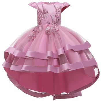 Dekleta Vezene Tutu Elegantno Novo Leto Princesa Otrok Stranka Obleko Poročni Obleki Otroci Obleke za Dekleta Rojstni dan Obleke