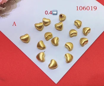 HX 24K Čisto Zlato Obesek Pravi AU 999 Solid Gold Čar Lepo Sijoče Srce Prestižnih Modnih Klasičnih Fine Nakit Vroče Prodajajo Nove 2020