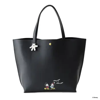 Disney Mickey mouse nahrbtnik Torba Ramenski Risanka lady Tote Velike Zmogljivosti torba Ženske Vrečko modno torbico, ramenski