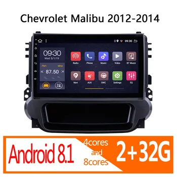 Avto radio android 2G 32 G za Chevrolet Malibu 2012 2013 autoradio coche avto avdio avto carplay 1 din mini cooper navigator