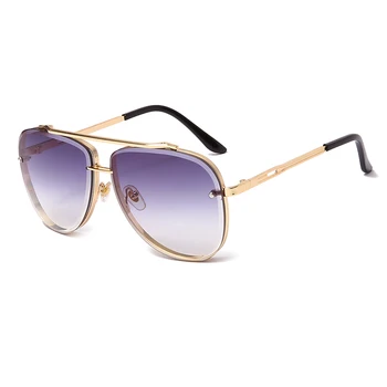 Nova Modna sončna Očala Luksuzne blagovne Znamke Oblikovalec Ženske Moški Letnik Kovinska sončna očala Retro UV400 Odtenki gafas de sol