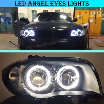 120W LED Avto Halo Obroči Za BMW 1 3 5 Ž serije X E90 E91 E92 E93 M3 E60 X5 E70 X6 E71 E89 E81 E82 E87 E88 Avto Angel Eyes Žarnice