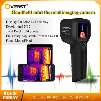 Prvotne HT-175 digitalni toplotne kamere merjenje slike kamera IR infrardeči termometer -20-300 stopnjo 32X32