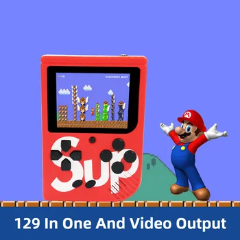 129 v Enem Retro Video Igra Konzola Ročni Igra Prenosnih Pocket Igre Konzole Mini Ročni Igralec za Otroke Darilo