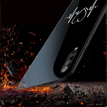 Ljubezen, Srce Za Xiaomi Redmi Opomba 8 10 9 7 6 Pro 8T K20 K30 Mi 10 9 10 8 9T Pro SEBI A3 A2 Lite 6X F1 Svetlobna Kaljeno Steklo Ohišje