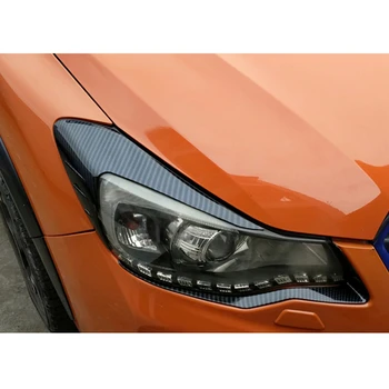 Avto Styling ABS Smerniki Obrvi Dekorativni Pokrov Nalepke Trim za Subaru XV 2012-2016