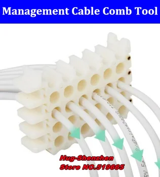 25/30/42/64/72 luknjo Modul omrežni kabel upravljanje glavnik soba končna žarek česanje pralni Cat5/ Cat6 žice kabel organizator vrstico