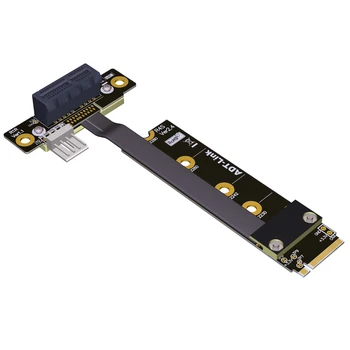 8G/sbt PCIE x1 pci-e 3.0 1x NA M. 2 tipka M Riser vmesniško Kartico Razširitev Ploski Kabel M2 tipko M, 1 Pci-express 3 cm - 100 cm