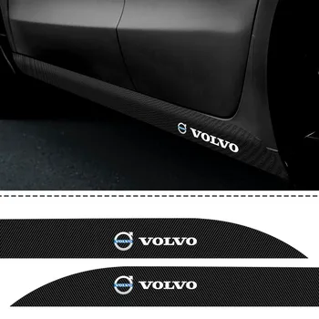 2Pcs Avto Logotip Strani Nalepko Strani Krilo Avto 5D Nalepke DIY Avto Nalepke za Volvo Volvo XC40 XC90 XC70 S60 S80 S90 C30 V70 V90