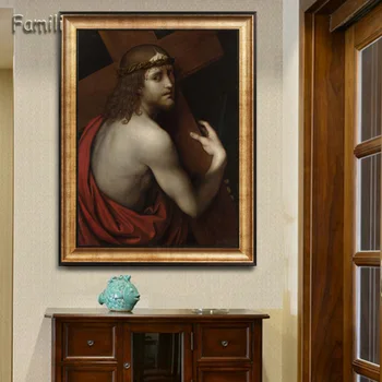 Leonardo Da Vinci Salvator Mundi Classic Platno Umetnosti Barvanje, Tiskanje Plakatov, Stene Pictrues Za Dnevni Sobi Doma Dekor, Brez Okvirja