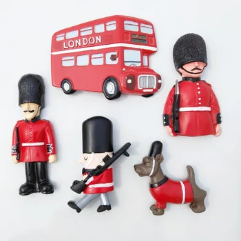London Magnet Turističnih Spominkov Gospodinjski Varovala Delitvi Britanske Vojske in London Avtobus 3d Magnetne Nalepke, Ideje za Darila