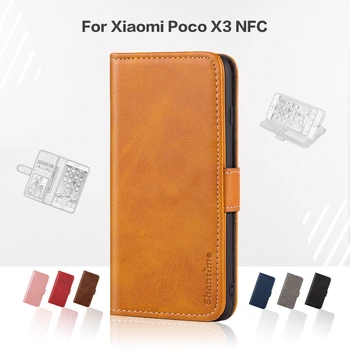 LS Pokrovček Xiaomi Poco X3 NFC Primeru za Redmi Opomba 8 9 pro Opomba 10 lite CC9E Mi Mix 3 Pocco X3 NFC Denarnice Primeru za Kartice, Hiša