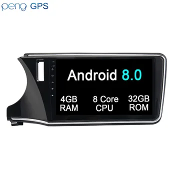 10.2-Inch Android 8.0 7.1 Avto Radio Stereo GPS Navigacija glavna enota za Honda Mesto-2018 Multimedia Audio št DVD Predvajalnik Video